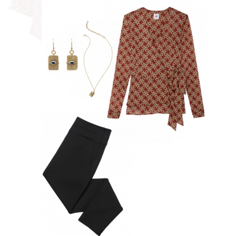 Ringleader Wrap Top #3951 Fall 2020 - Picture 14 of 15